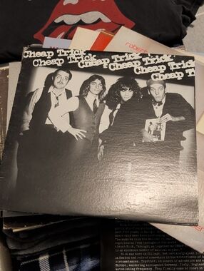 Self-Titled Vinyl Record — Black and White Cover